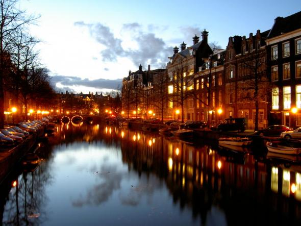 Amsterdam de noche